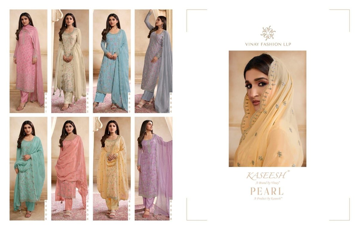 Vinay Fashion Kaseesh Pearl 64501-64508 Series 9