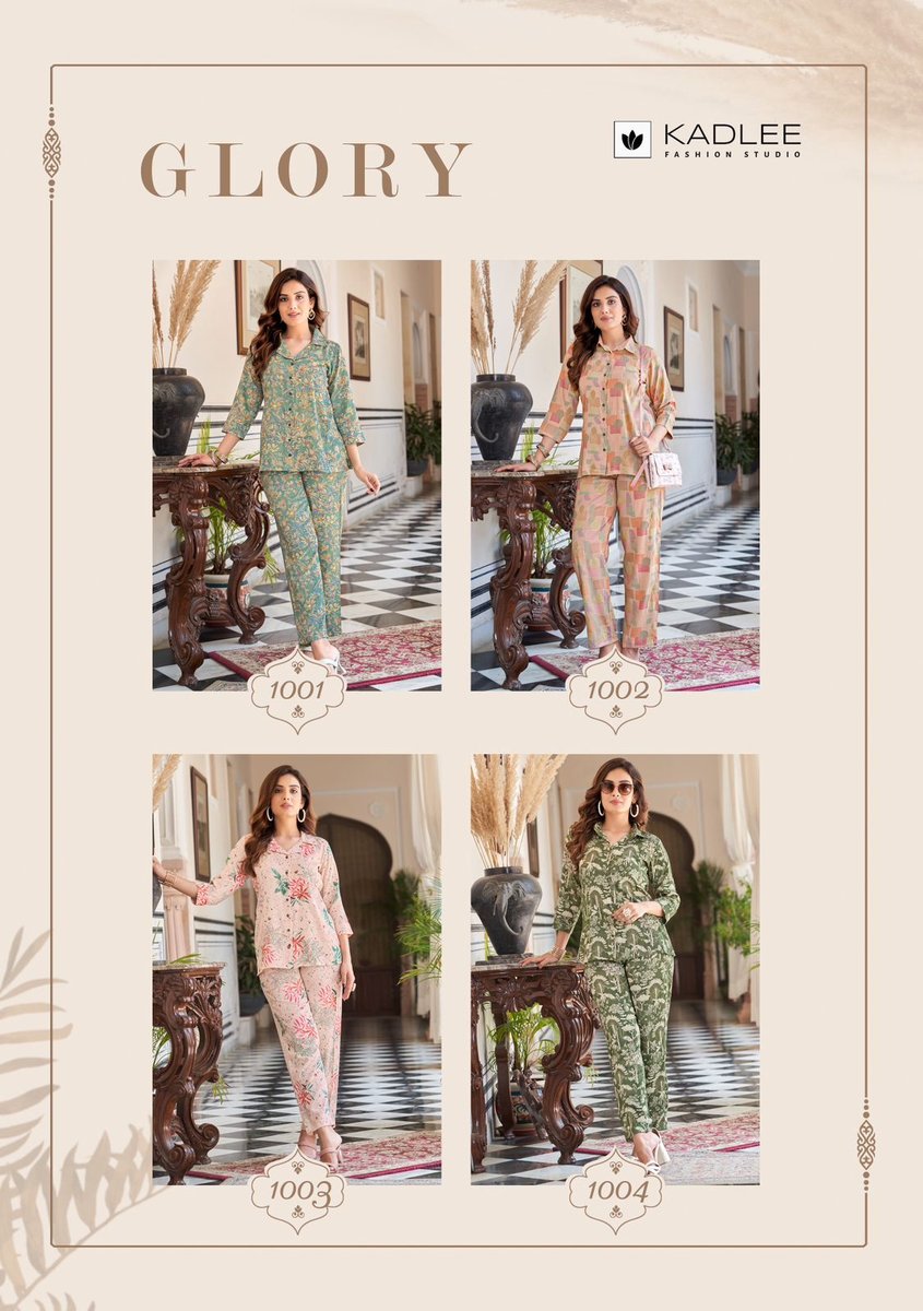 Kadlee Fashion Glory 1001-1004 Series 5