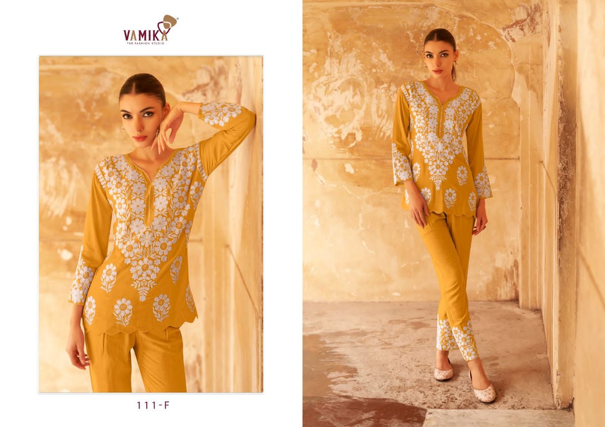 VAMIKA VERONICA VOL-2 GOLD 111-F TO 111-J 1