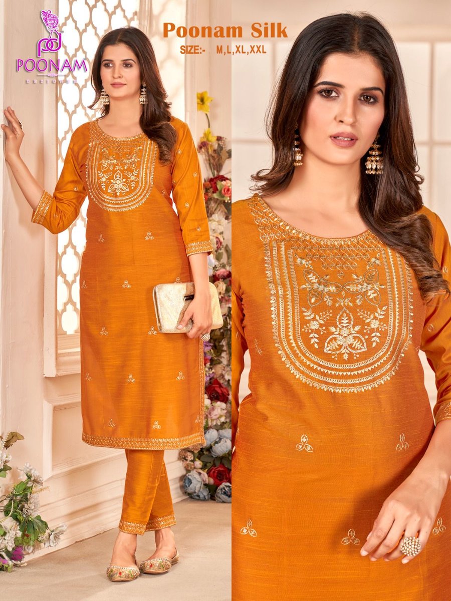 Poonam Designer Poonam Silk 1001-1006 Series 2