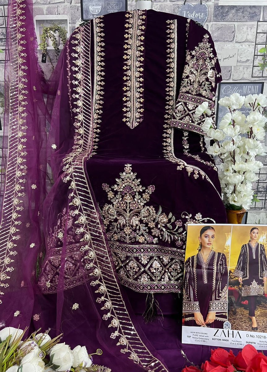 Zaha Aafiya Vol-2 10218 Colors 8