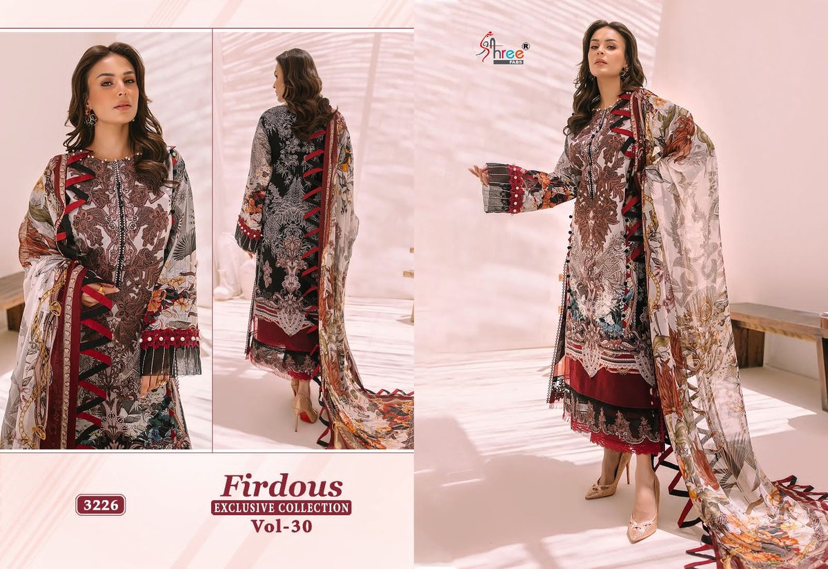 Shree Fab Firdous Exclusive Collection Vol-30 3219-3226 Series 8