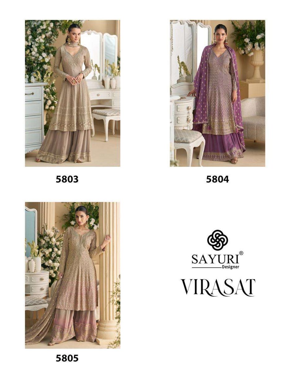 SAYURI DESIGNER VIRASAT 5803 TO 5805 4