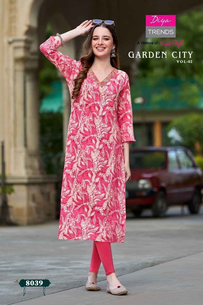 DIYA TRENDS GARDEN CITY VOL-02 8031 TO 8050 9