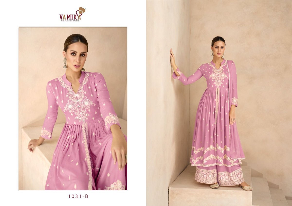 VAMIKA LAKHNAVI VOL-6-GOLD 1031-A TO 1031-E 2