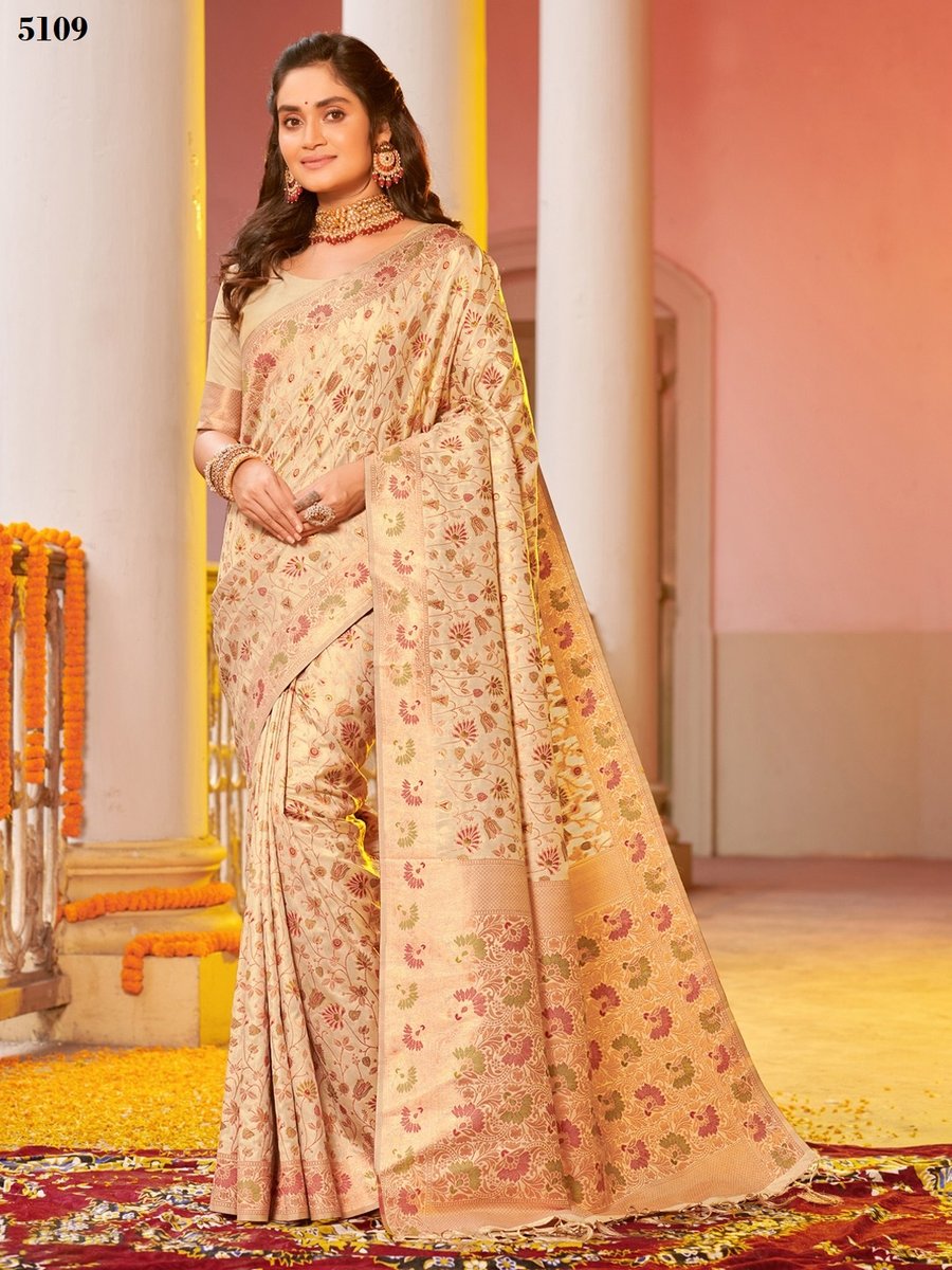Sangam Prints Gulabi Silk 5105-5110 Series 5