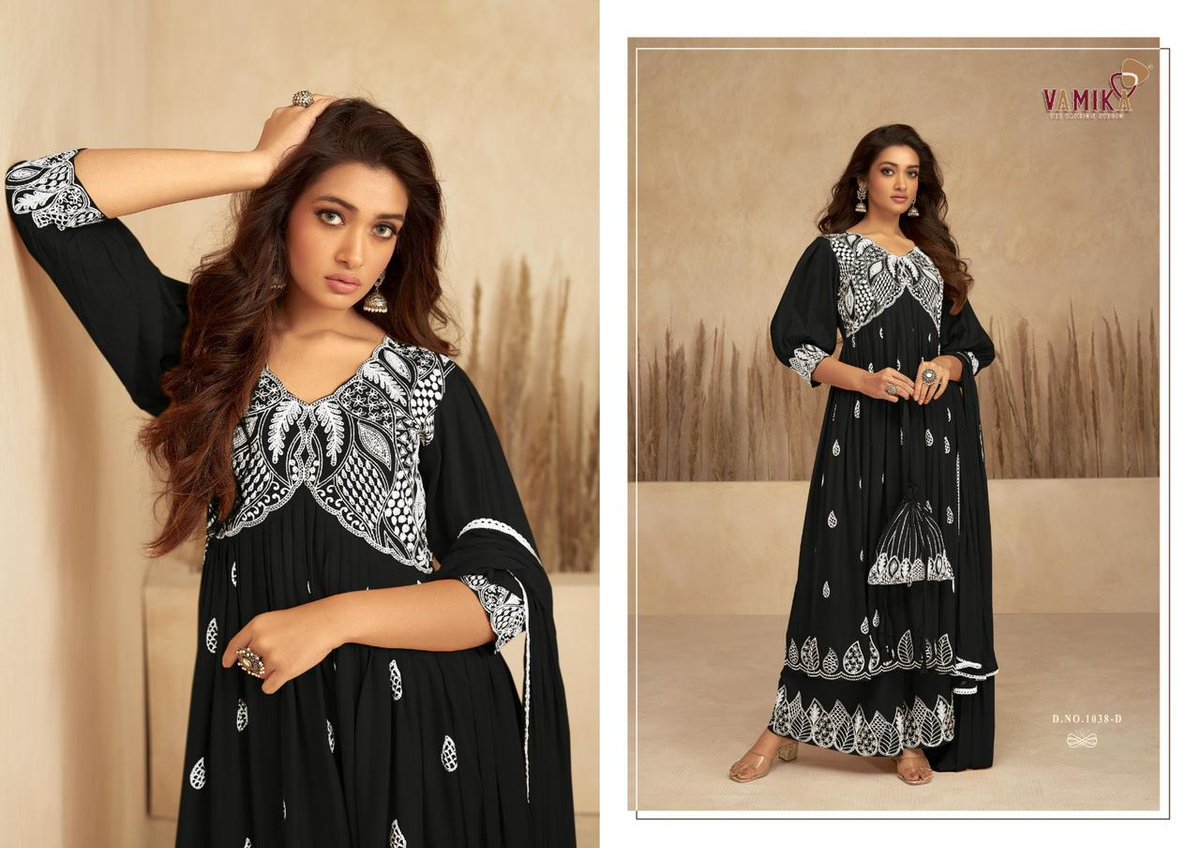 Vamika Fashion Lakhnavi Vol-7 1038B TO 1038E 3