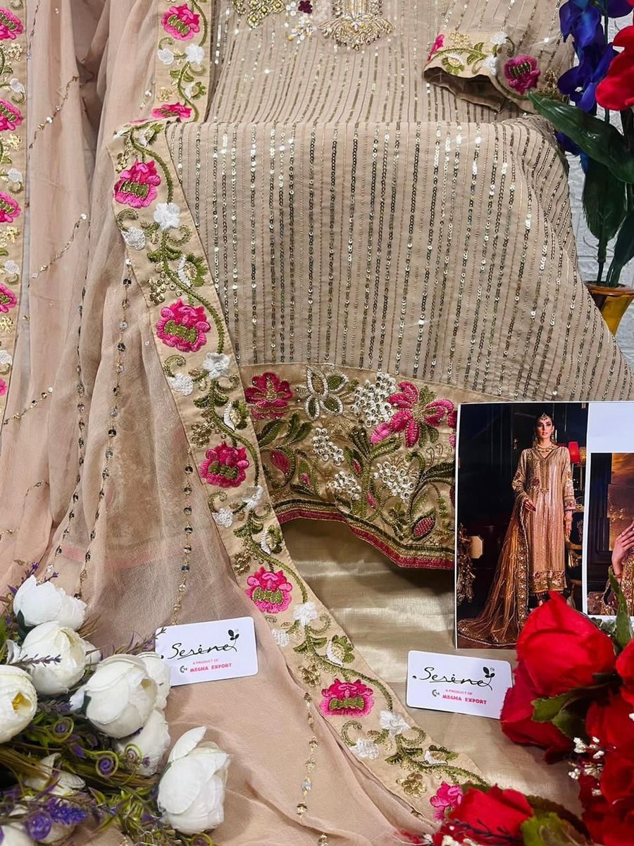 Serine Pakistani Suit S-115-A Design 3