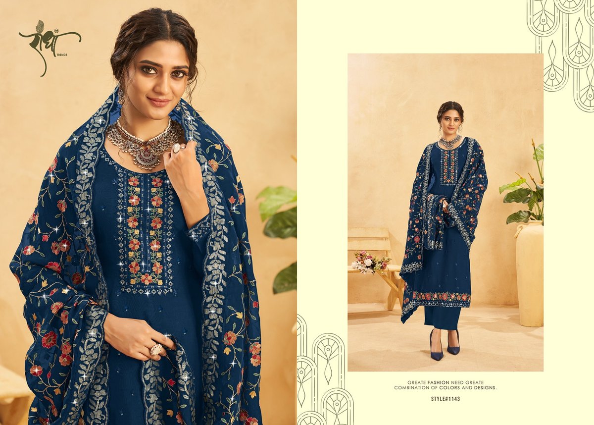 Radha Trendz Kesariya 1141-1144 Series 3