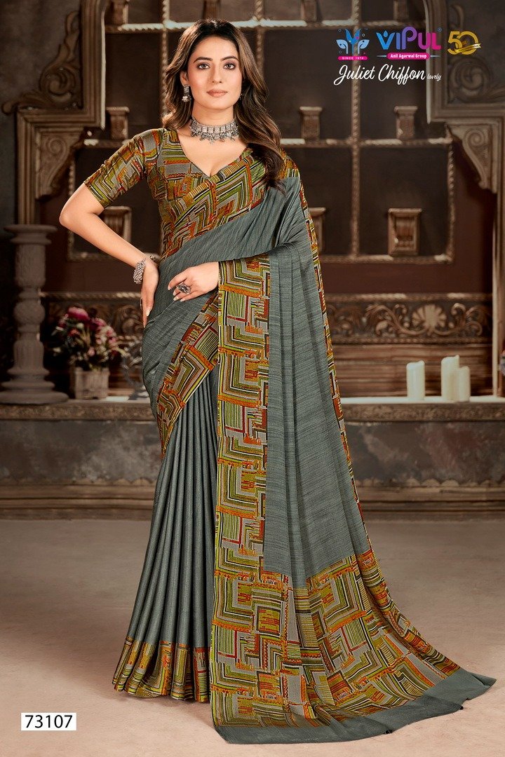 Vipul Fashion Juliete Chiffon Lovely 73107-73118 Series 1