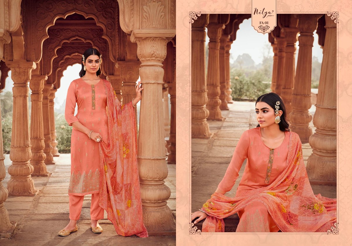 LT Fabric Nitya Falak FA-01 to FA-06 Series 1