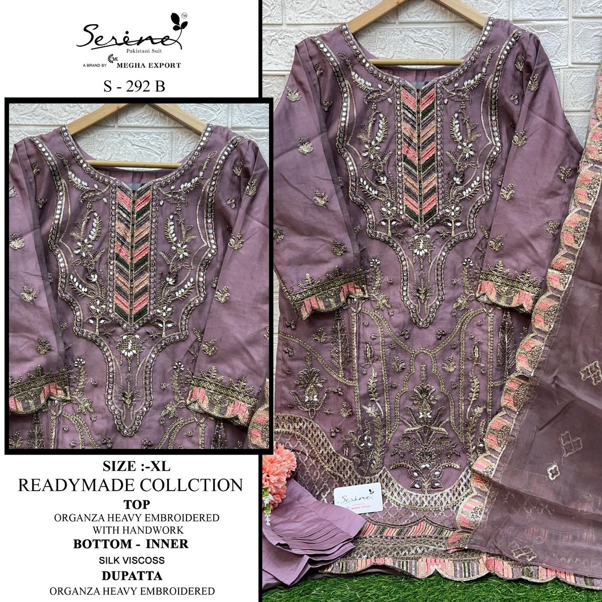 SERINE READYMADE COLLECTION S-292-A TO S-292-D 2