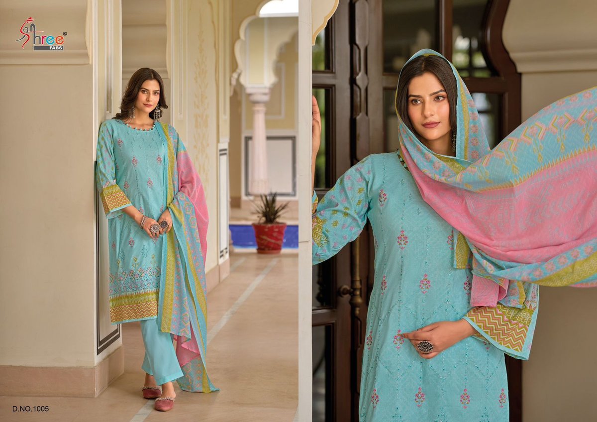 SHREE FABS SHANAYA VOL-2 1001 TO 1008 5
