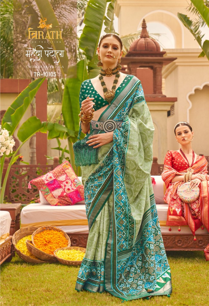 Trirath Mehendi Patola TR-10104 to TR-10109 Series 2
