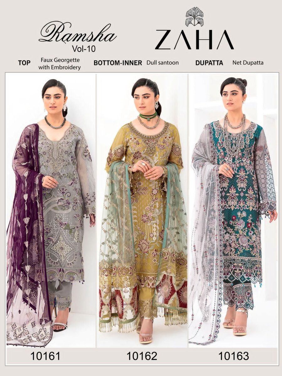 Zaha Ramsha Vol-10 10161-10163 Series 7