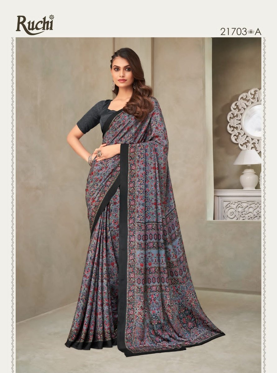 Ruchi Saree Vivanta Silk 18th Edition 21701-21706 Series 5