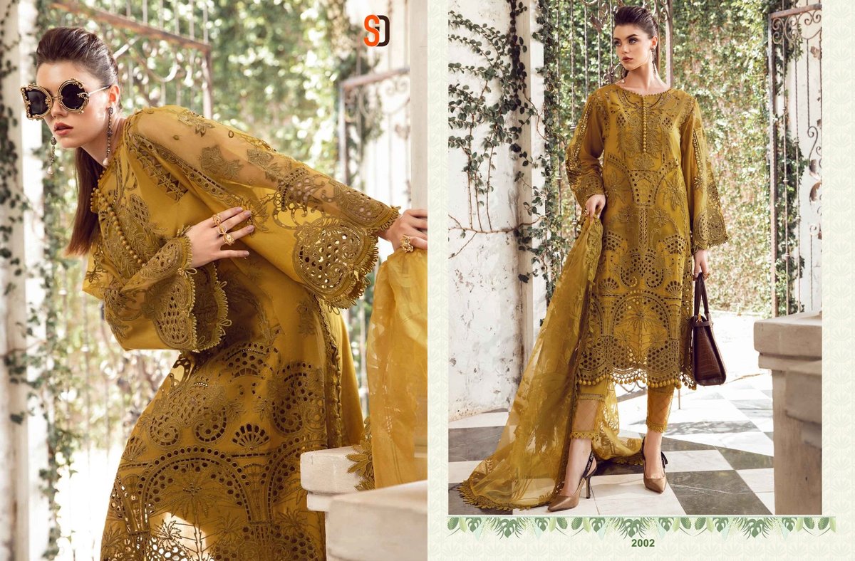 SHRADDHA DESIGNER MARIA.B LAWN VOL-2 2001 TO 2006 2
