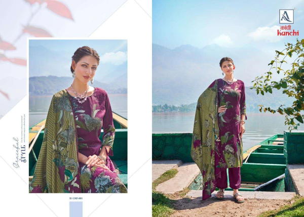 Alok Suit Kanchi 1385-001 to 1385-006 Series