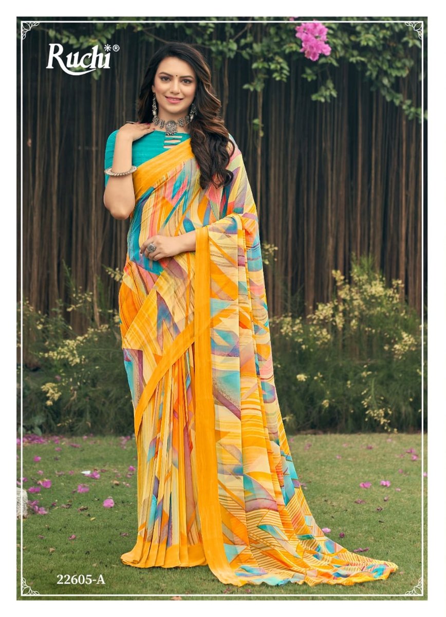 Ruchi Ragaa Georgette Vol-4 22601-22606 Colors 6