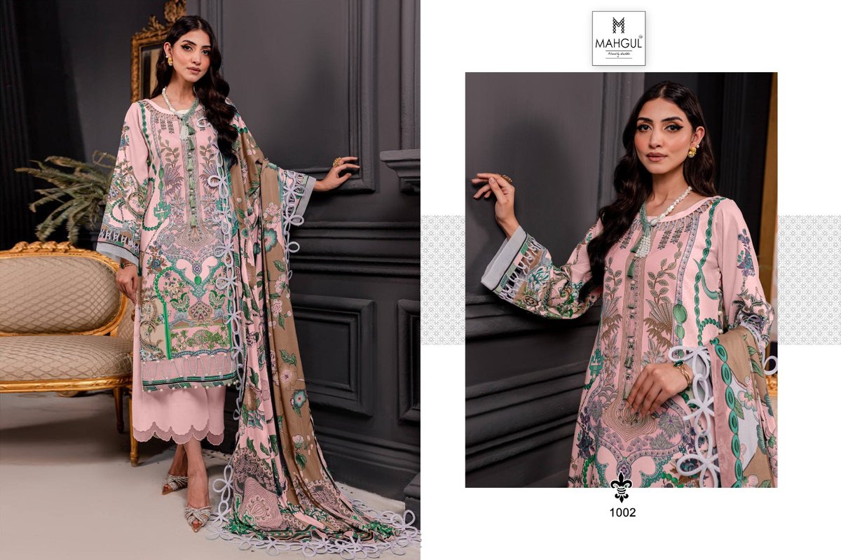 SHARADDHA DESIGNER MEHGUL FIRDOUS VOL-01 1001 TO 1006 2