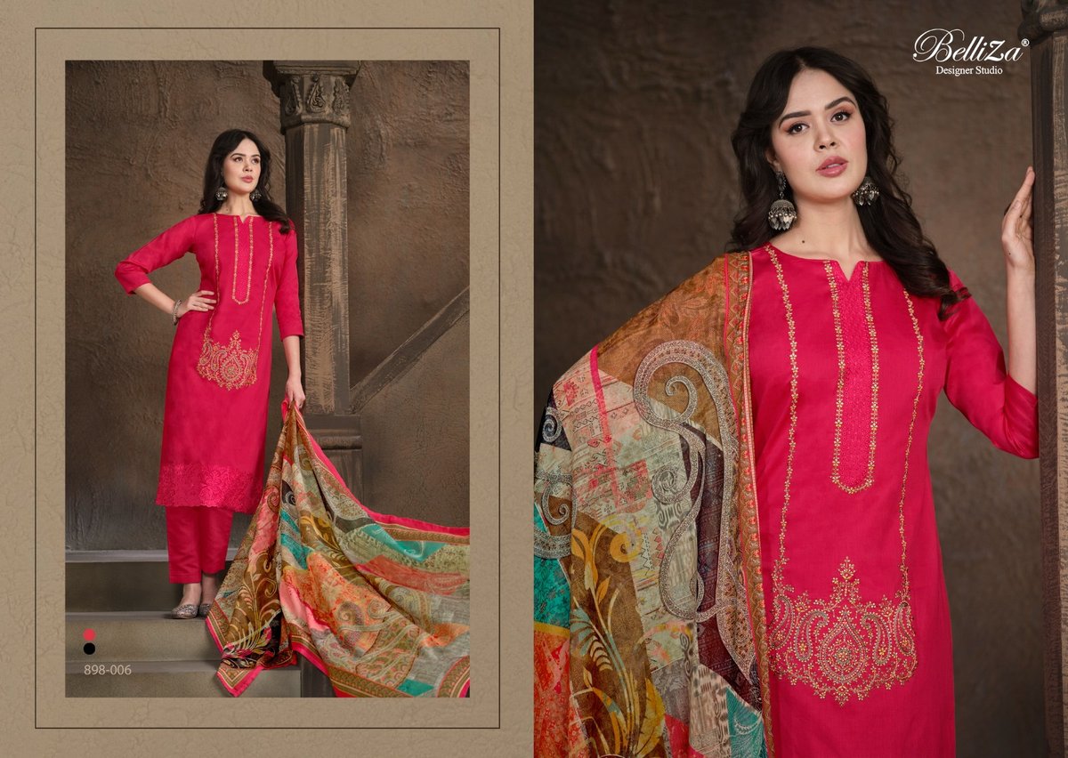 BELLIZA DESIGNER JASHN E ISHQ VOL-4 898-001 TO 898-008 6