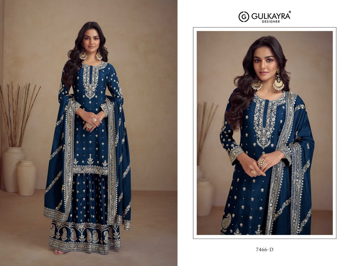 GULKAYRA DESIGNER SADAF 7466A-7466E 4