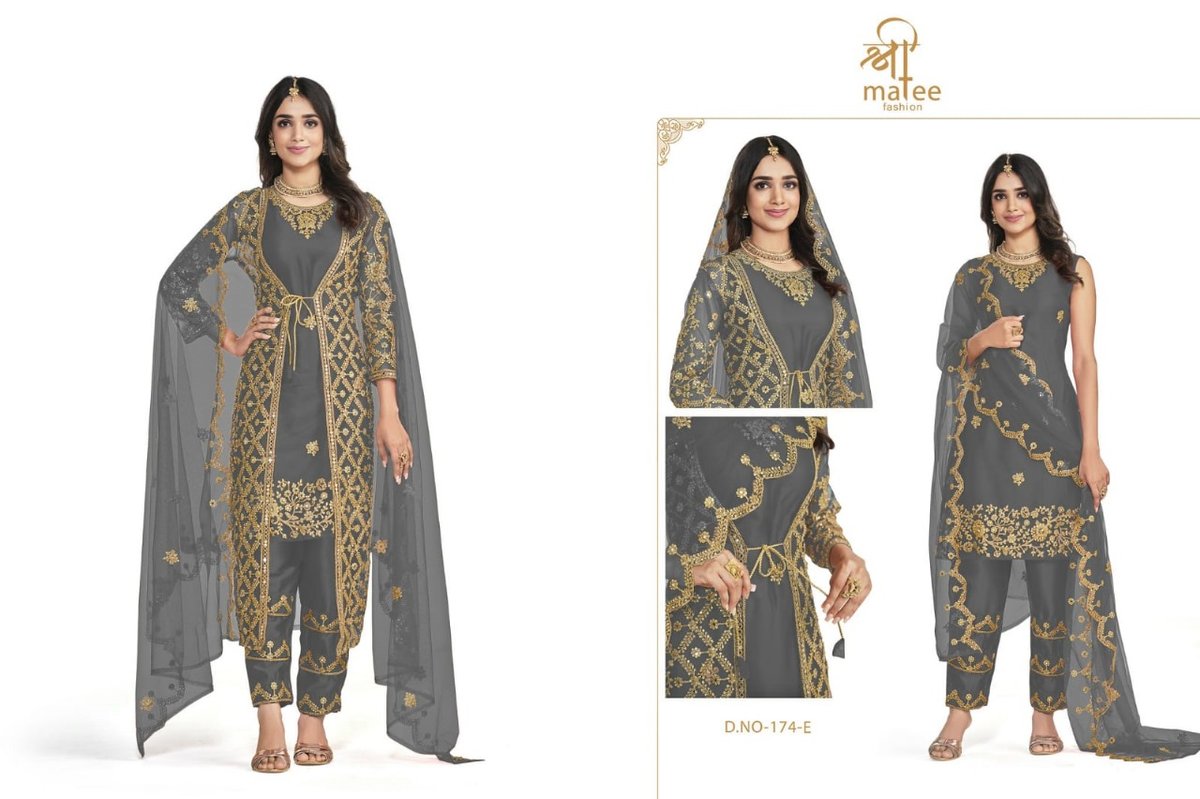 SHREEMATEE FASHION MIRROR VOL-15 174-A TO 174-E 4
