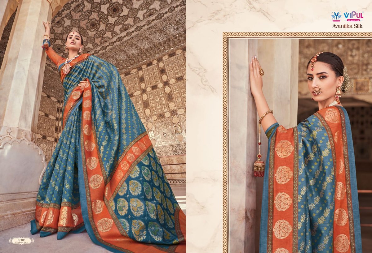 Vipul Fashion Avantika Silk 67401-67409 Series 8