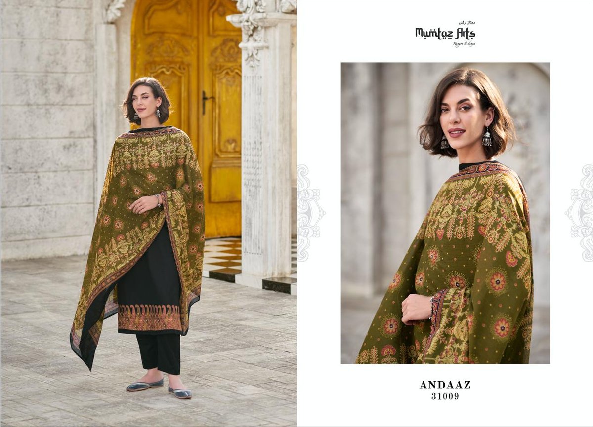 MUMTAZ ARTS ANDAAZ 31001 TO 31009 9