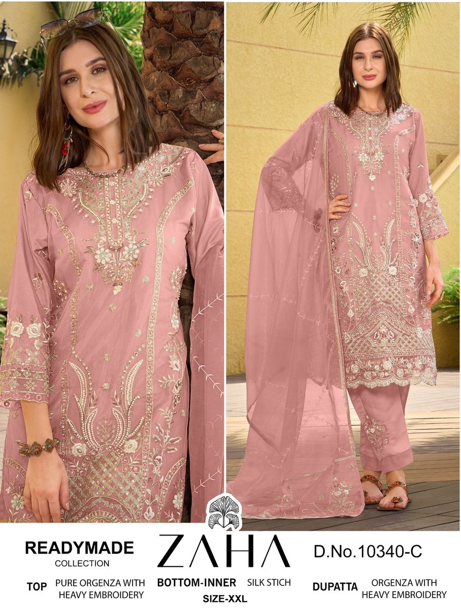 ZAHA READYMADE COLLECTION 10340-A TO 10340-D 3