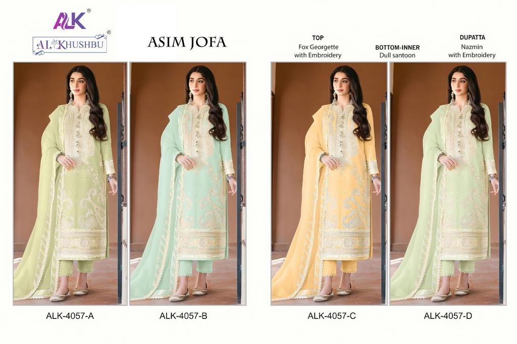 AL KHUSHBU ASIM JOFA 4057-A TO 4057-D 5