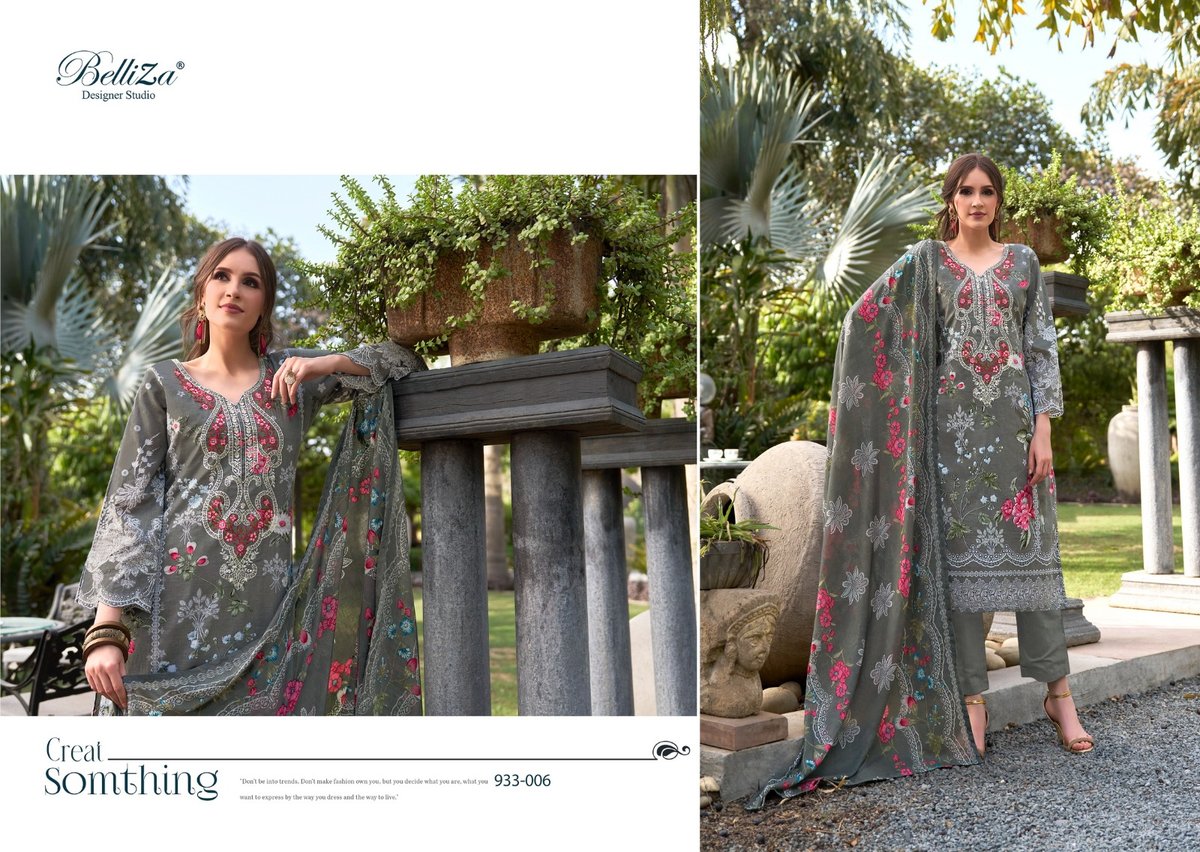BELLIZA DESIGNER NAIRA VOL-58 933-001 TO 933-008 6