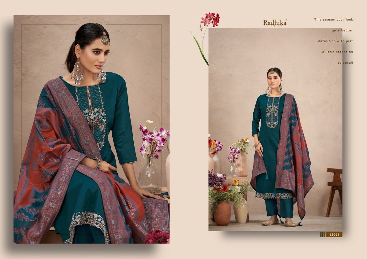RADHIKA FASHION AZARA BIBO JAAN 92001 TO 92006 4