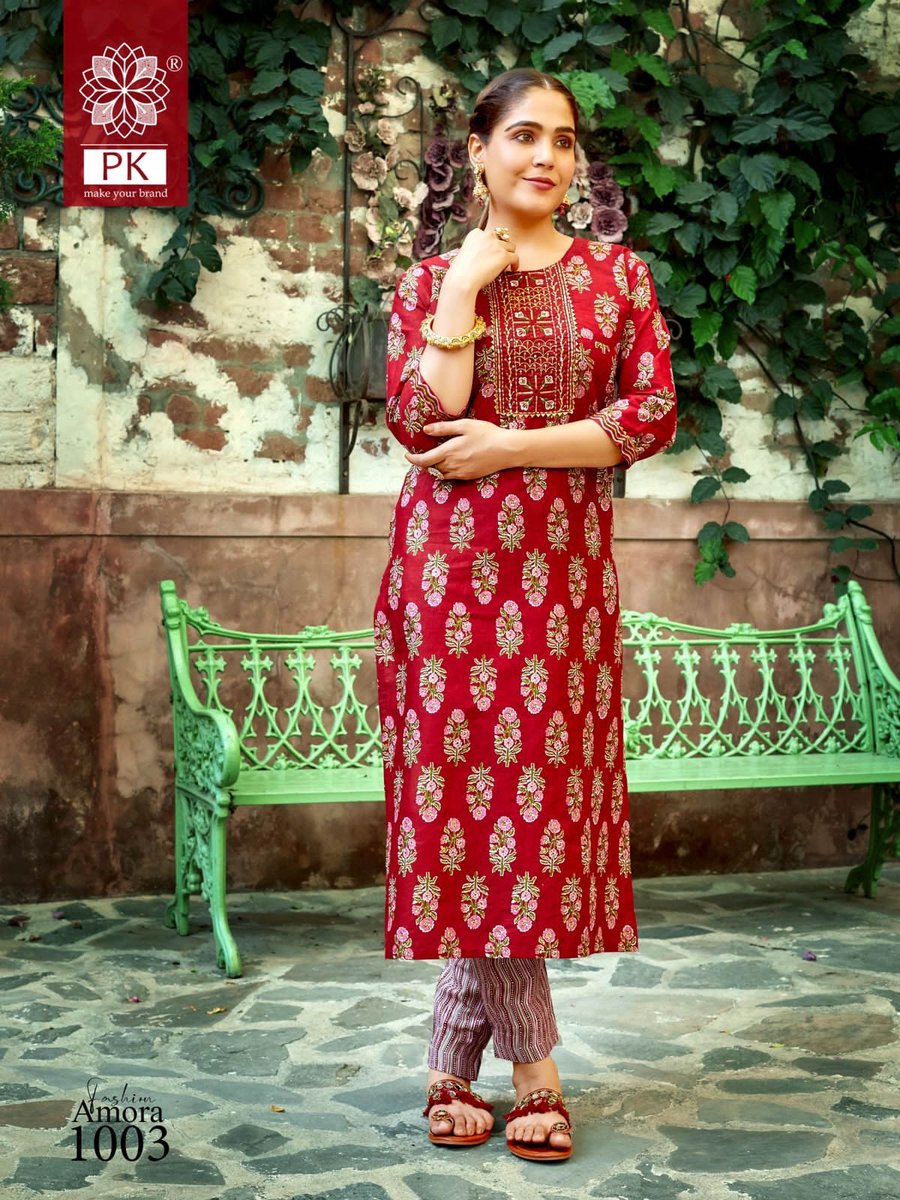 PK Fashion Amora Vol-1 1001-1012 Series 3