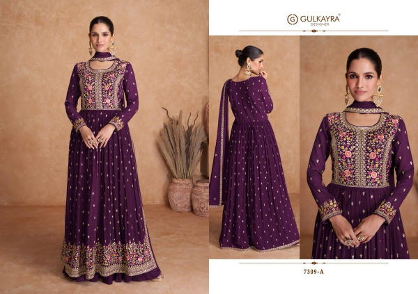 Gulkayra Designer Saawan 7309 Colors