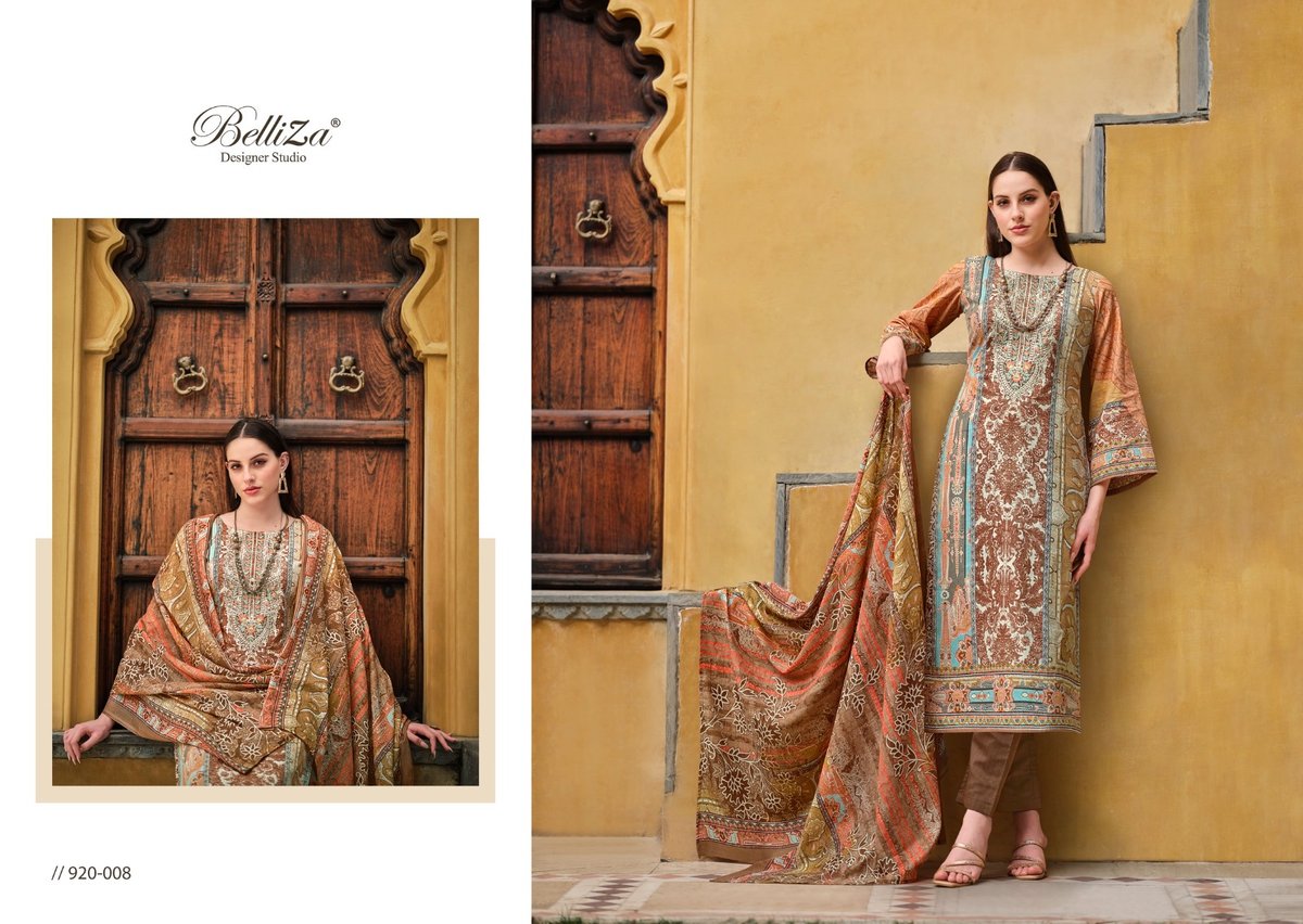 BELLIZA DESIGNER NAIRA VOL-53 920-001 TO 920-008 8