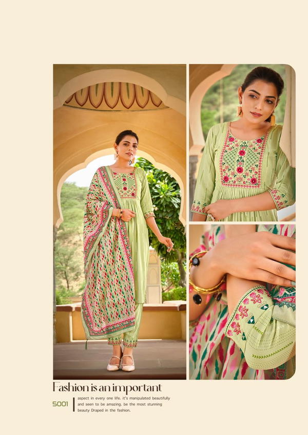 Karissa Trends Gulmohar Vol-2 5001-5006 Series