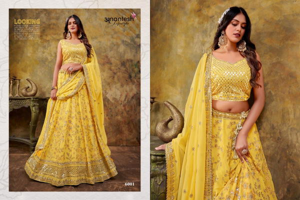 Anantesh Lifestyle Maharani Vol-01 6001-6006 Series