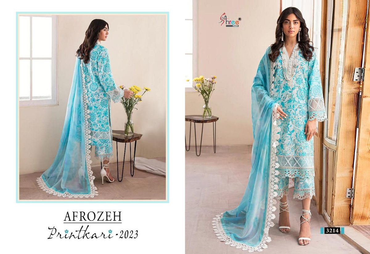 Shree Fab Afrozeh Printkari 2023 3214-3218 Series 1