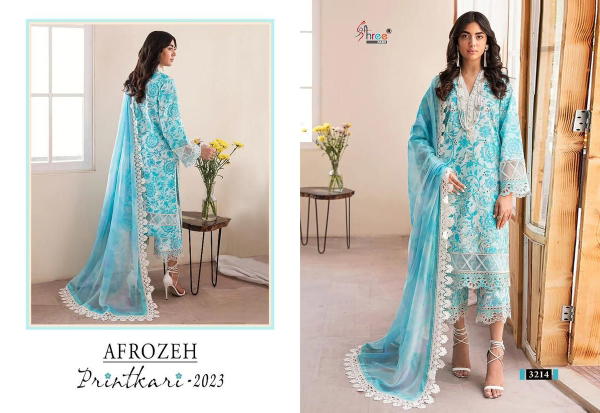 Shree Fab Afrozeh Printkari 2023 3214-3218 Series