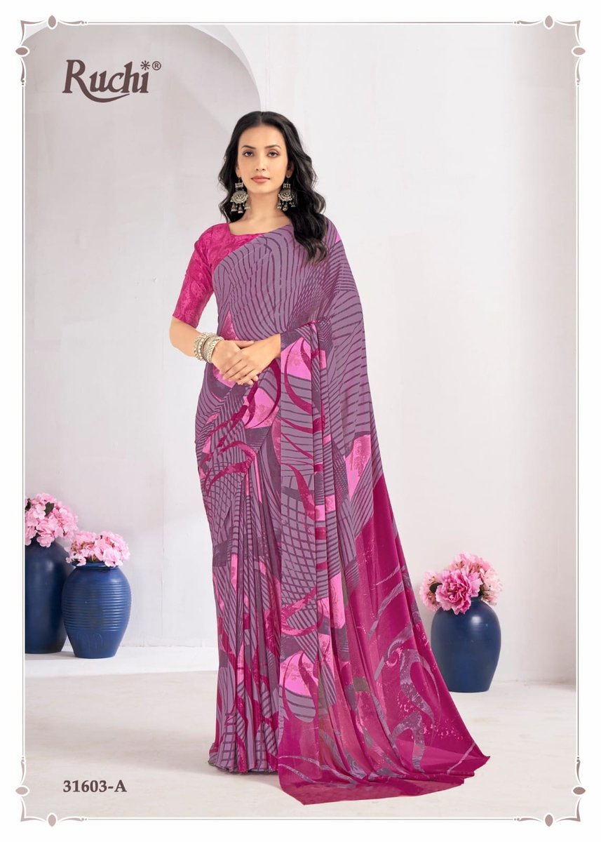 RUCHI SAREE VIVANTA SILK 31601-A-B TO 31606-A-B 5