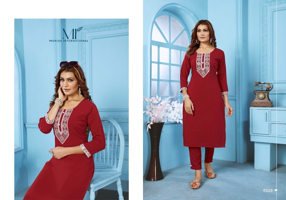 MOKSH GOLDY VOL-1 6525 TO 6529 5