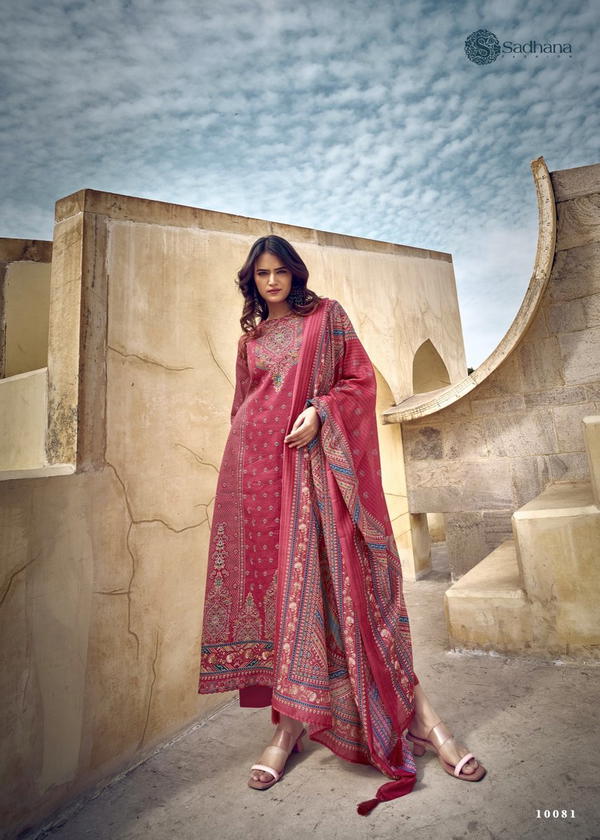 SADHANA FASHION SIMRIN 10081 TO 10086