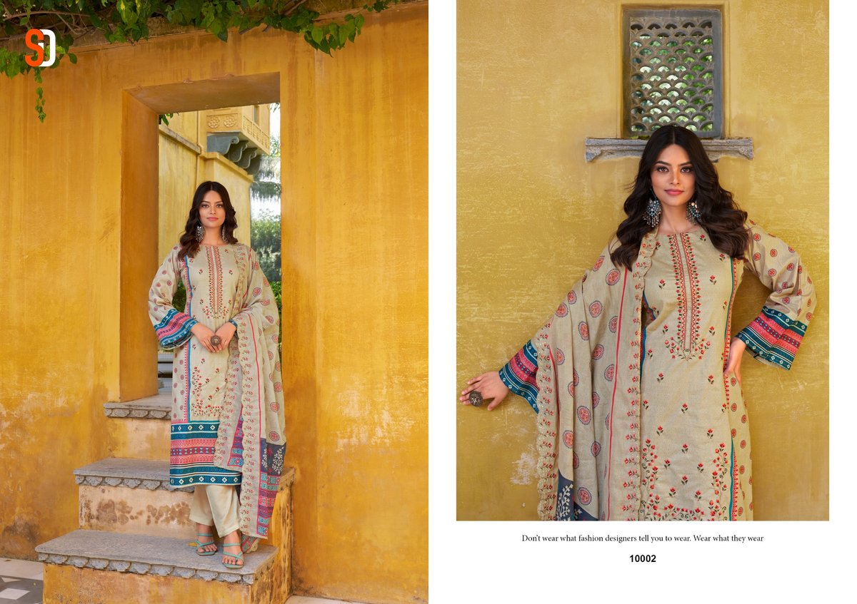 SHARADDHA DESIGNER BIN SAEED VOL-10 10001 TO 10008 2
