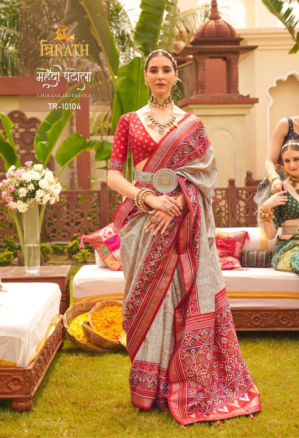 Trirath Mehendi Patola TR-10104 to TR-10109 Series
