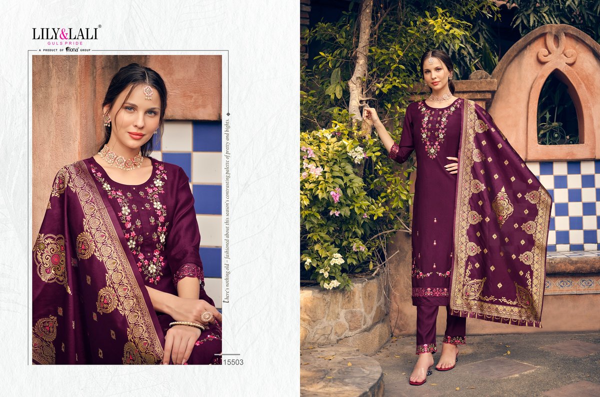 LILY & LALI HASMEENA VOL-2 15501 TO 15506 3