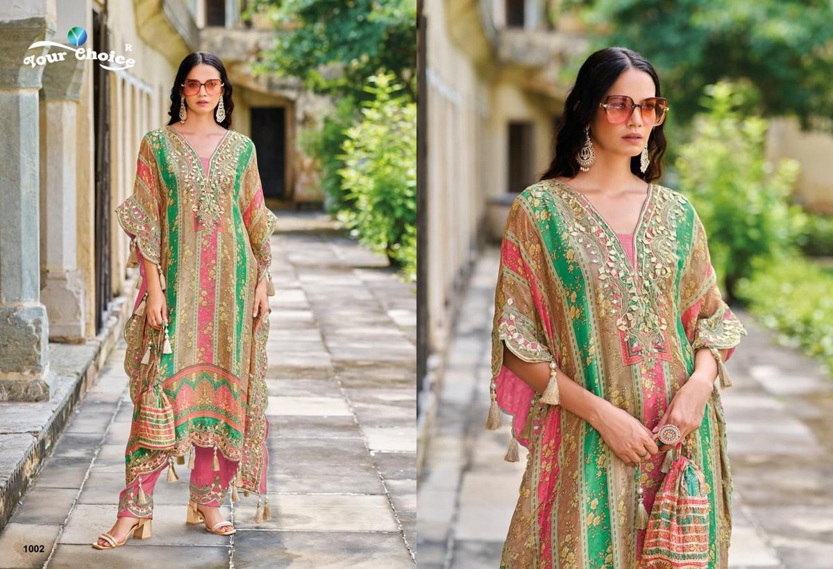 YOUR CHOICE KAFTAN 1001-1002 2