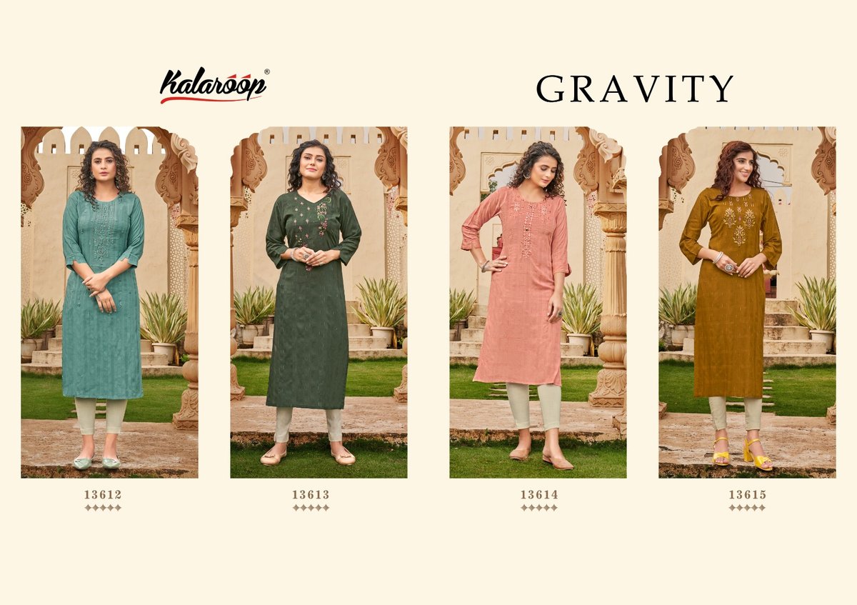 Kajree Fashion Kalroop Gravity 13612-13615 Series 5