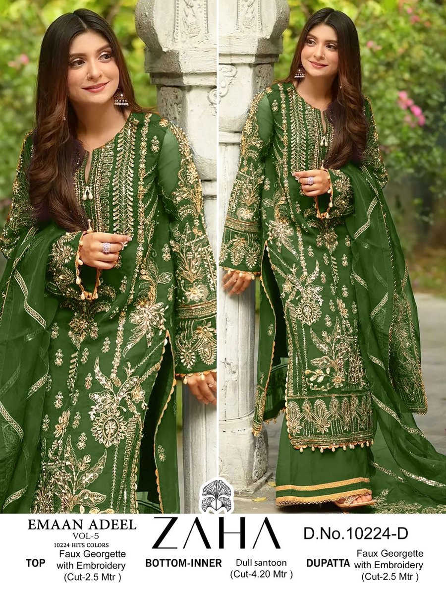 ZAHA EMAAN ADEEL-VOL-5 10224-A TO 10224-D 4