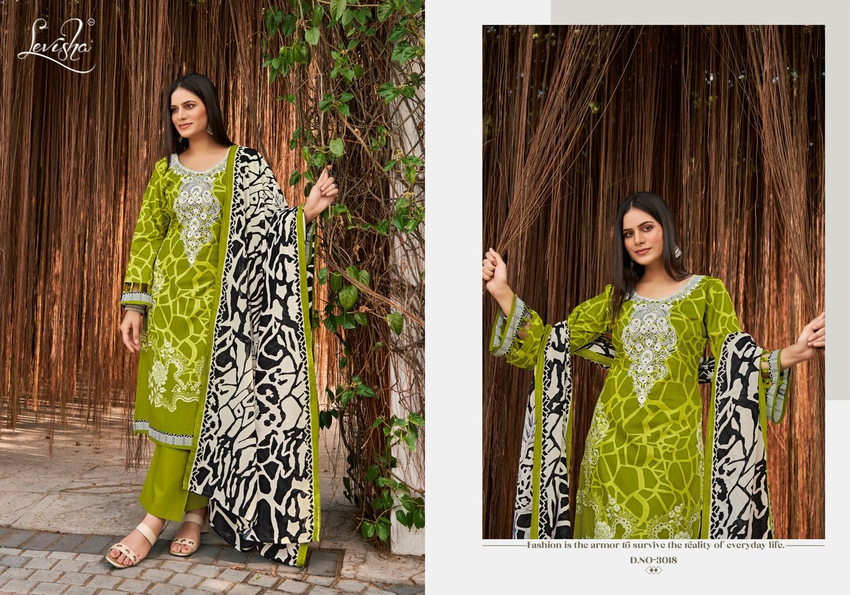 LEVISHA NAIRA NX VOL-3 3013 TO 3019 6
